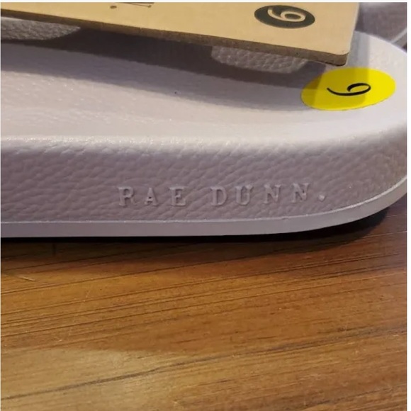 Rae Dunn Women's Beach Please Slip On Slide Sandals - Picture 7 of 8